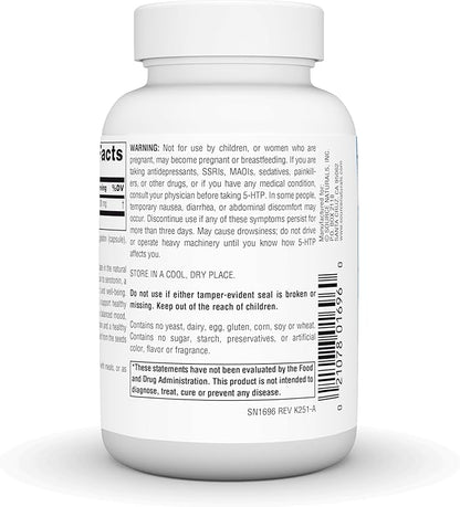 Source Naturals Serene Science 5-HTP, Balanced Mood* - 100 mg - 120 Capsules