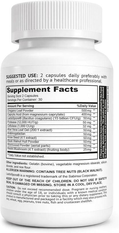 NutraBlast Feminine Balance Complex (60 Capsules) | Detox & Cleanse Probiotics | Supports Healthy Intestinal Flora & Immune Function | Advanced Formula with 11 All Natural Ingredients