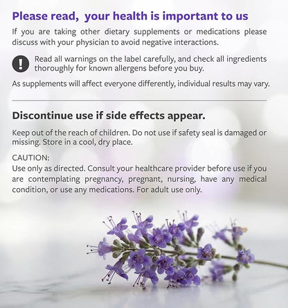Organic Vitex Chasteberry Supplement for Women - High Strength Chaste Tree Berry Extract Supports Hormone Balance for Women from PMS to Menopause - Filler Free Vegan & Non-GMO (4 Month Supply)