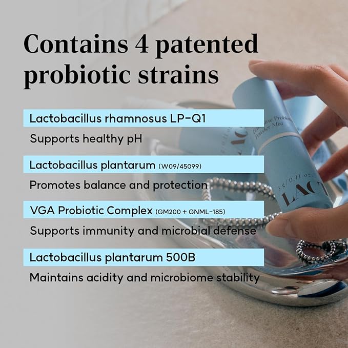 LACTOMEDI Feminine Probiotics Powder Mist | Vaginal Probiotics Powder | Yeast Infection Care | 100 Billion CFU of live probiotics | BV care | Optimal pH 4.5 | Easy spray | 3g 1EA