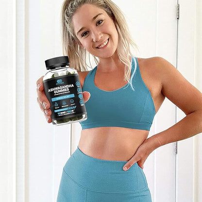 Effective Nutra Ashwagandha Gummies 1500mg – Extra Strength Stress & Sleep Support – 45-Day Supply, Just 2 Gummies Daily – Vegan, Non-GMO, Third-Party Tested – Made in USA (90ct)