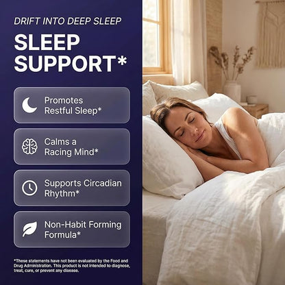Clean Nutra Melatonin 10mg Drops Magnesium Vitamin B6 L-Theanine Valerian Hibiscus Lemon Balm Supplement Liquid Sugar-Free Vegan Non-GMO Natural Sleep Support Aid Lemon Tea Flavor 120mL Formula