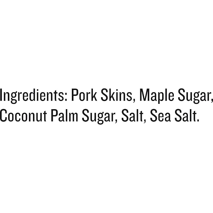 Epic Maple Bacon Pork Cracklings, Keto Friendly, Paleo Friendly, 2.5 oz (Pack of 2)