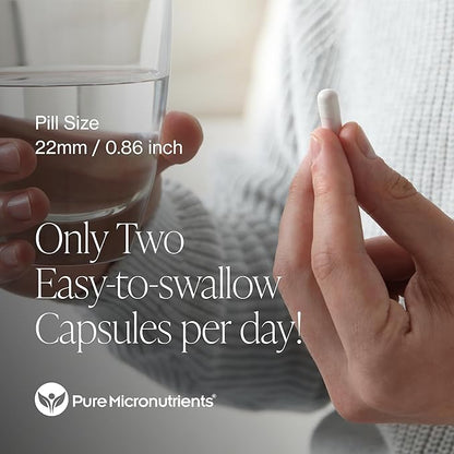 Pure 5-HTP (5-Hydroxytryptophan) Plus GABA Supplement - for Sleep, Mood & Stress Management - 60 Veggie Caps