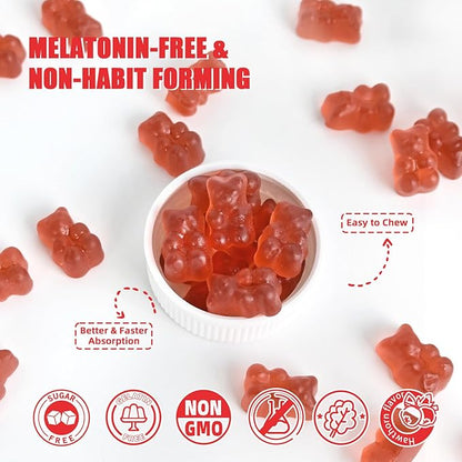 Butyrate Gummies Gut Health Supplement: Butyrate with Probiotic & Prebiotic Fiber Gummies for Women Men Sugar Free Digestive & Energy Metabolism Support Vegan Hawthorn Flavor 30 Days Supply