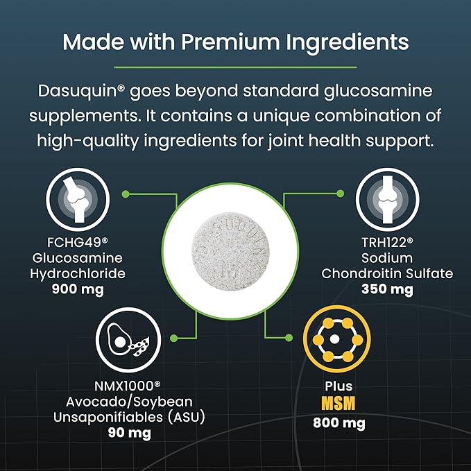 Nutramax Dasuquin for Large Dogs, Joint Health Supplement, Contains Glucosamine for Dogs, Plus Chondroitin, ASU, MSM and More, Supports Healthy Joints, Chewable Tablets, 150 Count