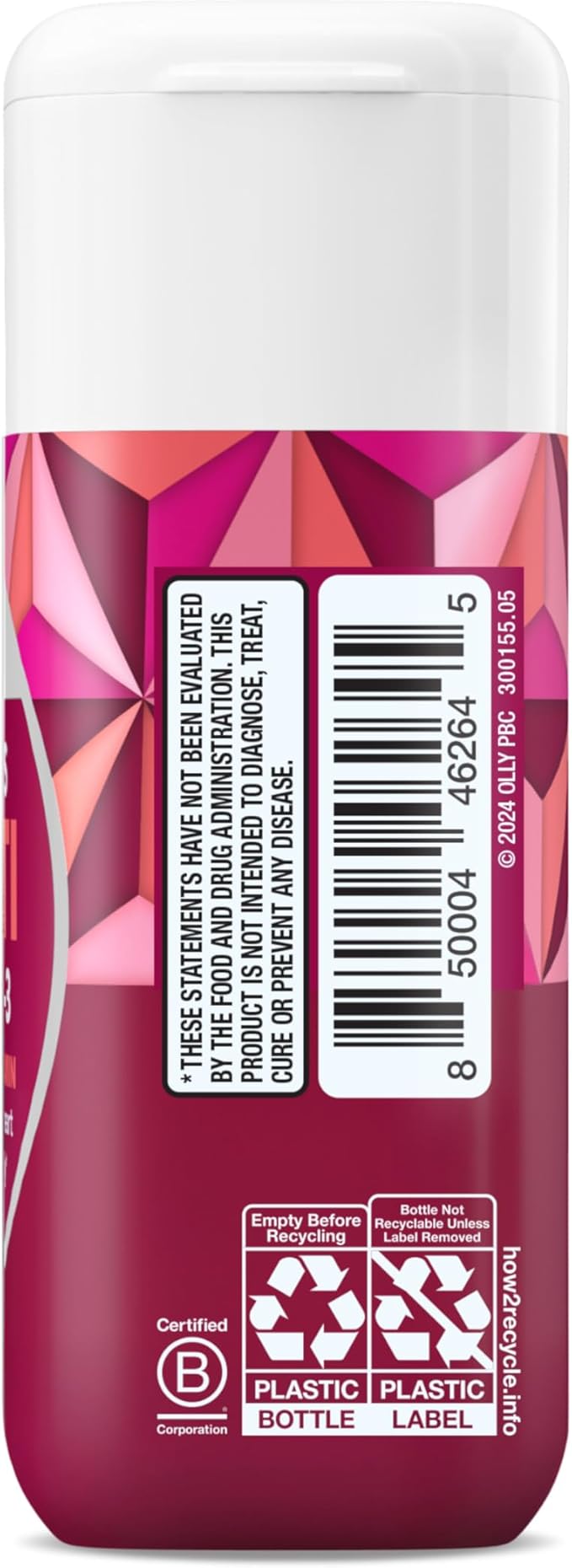 OLLY Ultra Women's Multi Softgels, Overall Health and Immune Support, Omega-3s, Iron, Vitamins A, D, C, E, B12, Daily Multivitamin, 30 Day Supply - 60 Count