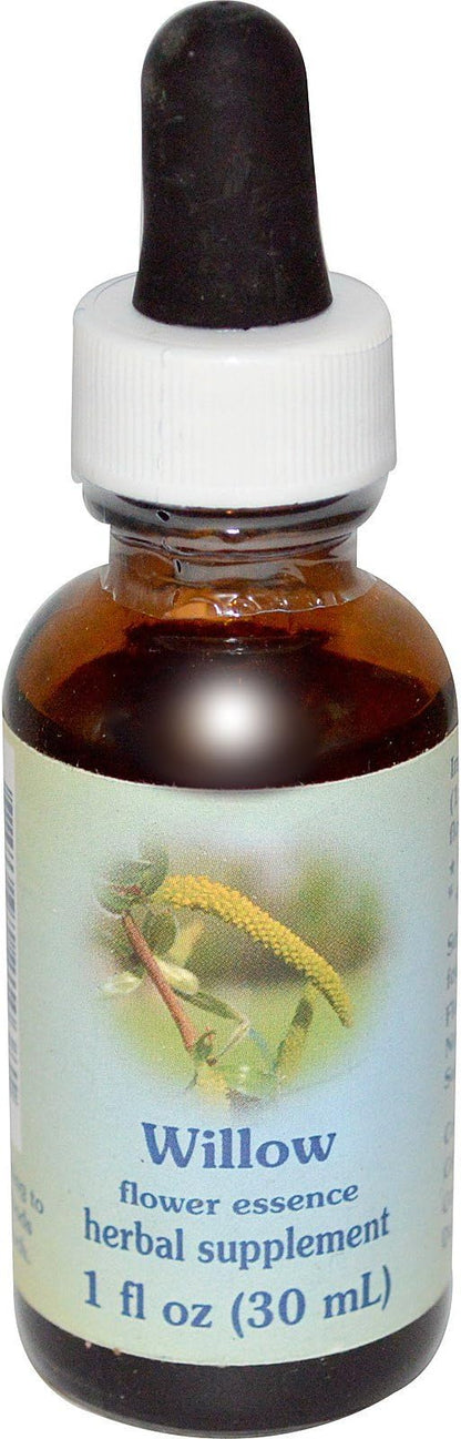 Flower Essence Services Dropper Herbal Supplements, Willow, 1 Ounce
