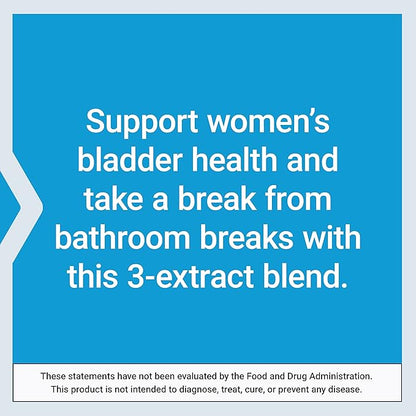 Life Extension Women's Bladder Support – for Bladder Health and Normal Urinary Frequency – Horsetail, Lindera and Three-Leaf Caper Extracts – Non-GMO – Gluten Free — 60 Vegetarian Capsules