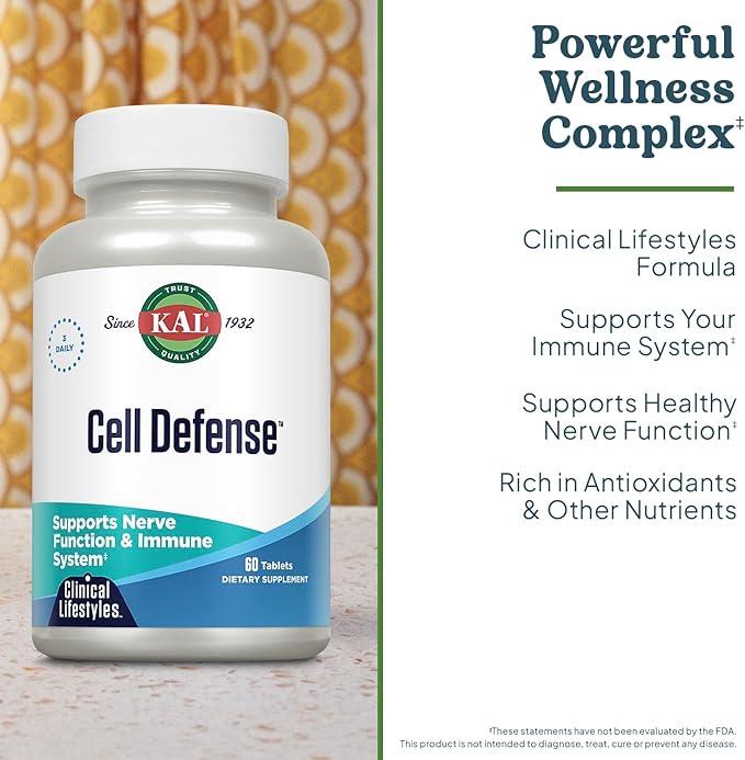 KAL Cell Defense Tablets, 60 Count