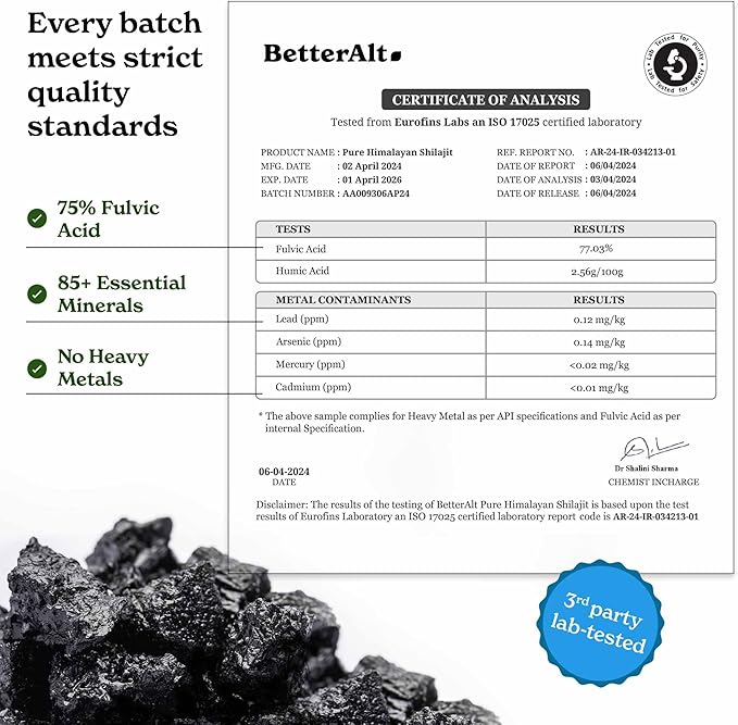 8800mg Shilajit, Maca Root, Ginkgo Biloba, Sea Moss, Ashwagandha, Panax Ginseng, Safed Musli & Zinc| Boost Stamina & Energy, 120 Capsules| 95 + minerals| All in One Herbal Supplement for Men & Women