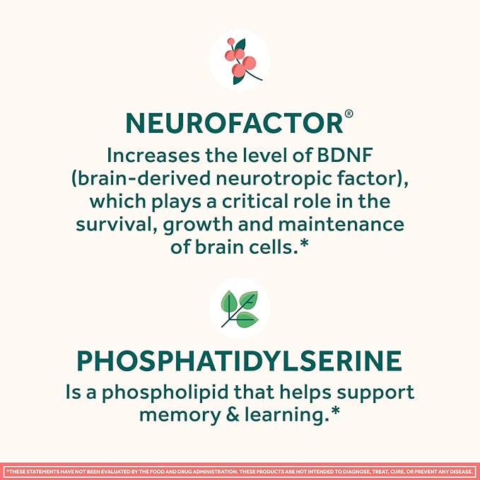 NEURIVA Original Brain Supplement for Memory, Focus & Concentration with Clinically Tested Nootropics Phosphatidylserine and Neurofactor, Strawberry Flavor, 50 Gummies (2 Pack)