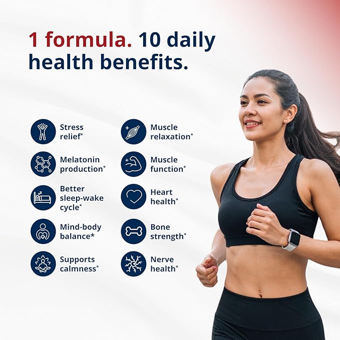 Metagenics Magnesium Glycinate - Highly Absorbable Magnesium Supplement for Sleep, Stress Relief & Muscle Relaxation* - Supports Bone, Heart & Nerve Health* - Non-GMO, Gluten-Free - 120 Tablets