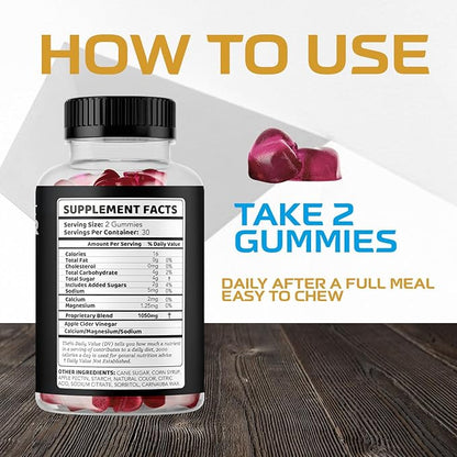 (2 Pack) Dominator Maxx Gummies for Men - Dominator Maxxx Natural Daily Nutrition Support Premium Advanced Formula Multivitamin Pills for Overall Health & Wellness, 120 Gummies for 2 Months