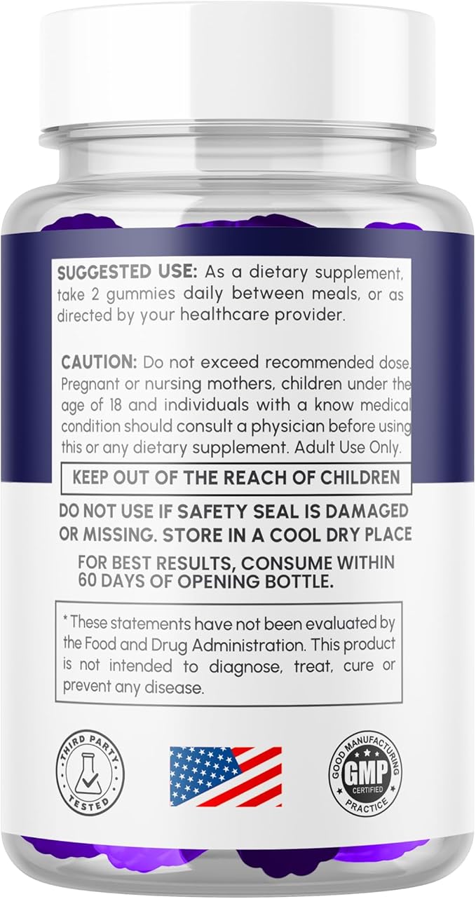 Insta Surge XL Gummies, Official InstaSurge XL Gummys with All Natural Ingredients, Insta SurgeXL Advanced Health Support Supplement Maximum Strength Active Lifestyle Multivitamin Gummys (60 Gummies)