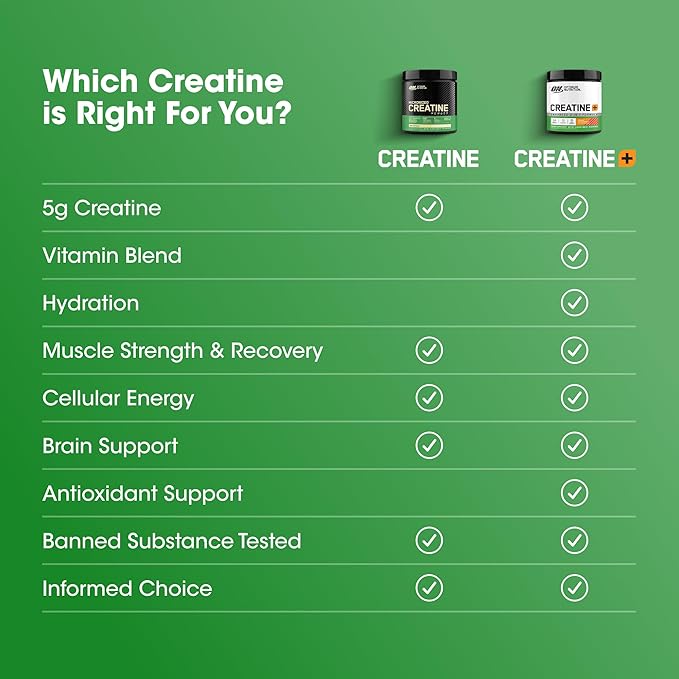Optimum Nutrition Micronized Creatine Monohydrate Capsules, Keto Friendly, 2500mg, 300 Capsules (Packaging May Vary)