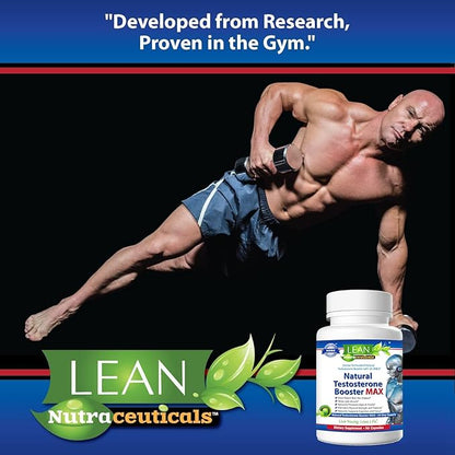 Testosterone Booster for Men, Tongkat Ali DHEA Boron L-arginine Hornygoatweed Zinc Male Enhancing Supplement, Max Libido Muscle Builder Workout Energy Pill w/ Tribulus Terrestris Maca Root, 90 Capsule