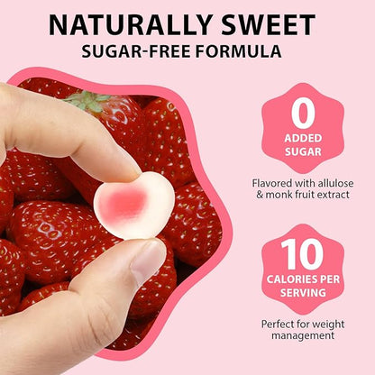 Sugar-Free Women's Multivitamin Gummies – with Inositol, Iron, Biotin, Vitamin D3 & K2 – Supports Energy, Immunity, Hair, Skin & Nails – Vegan, Non-GMO, Gluten-Free – 60 Count 30 Day Supply