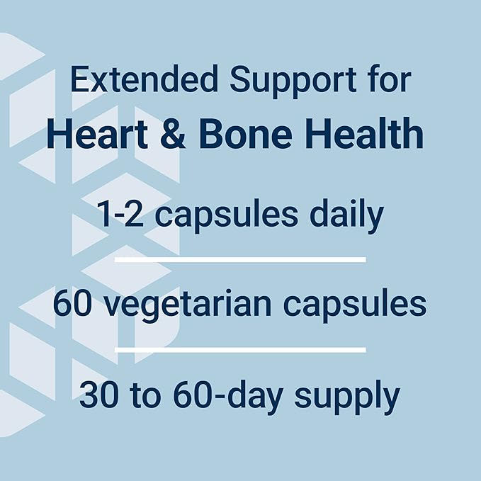 Life Extension Extend-Release Magnesium,prolonged Heart & Bone Health Support,Cardiovascular & Blood Pressure Health Support,bioavailable Formula,Gluten-Free,Non-GMO,Vegetarian,60 Capsules,(Pack of 2)