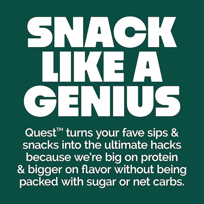 Quest Nutrition Mint Chocolate Chunk Protein Bars, 20g Protein, 1g Sugar, 4g Net Carb, High Fiber, Gluten Free, Keto Friendly, 4 Count