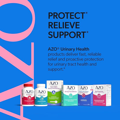 AZO Urinary Pain Relief Maximum Strength, Fast relief of UTI Pain, Burning & Urgency, Targets Source of Pain, #1 Most Trusted Brand, 24 Tablets