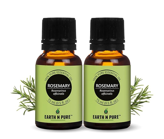 Earth N Pure Rosemary Essential Oil Pack of 2-15 ml