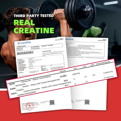 NSF Certified Creatine Gummy - Creatine Monohydrate Gummies 5000mg for Men & Women -120 Gummies Advanced Formula, Muscle Strength, Muscle Builder, Energy Boost, Pre-Workout Supplement-Strawberry
