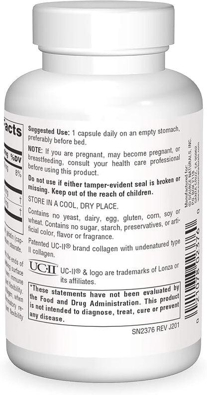 Source Naturals UC-II, Undenatured Collagen Joint Comfort