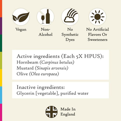 Bach Original Flower Remedies, Emotional Ups & Downs Trio Kit, for Mental Energy (Non-Alcohol Formula), Natural Homeopathic Flower Essence, Vegan, 3 x 10mL Droppers