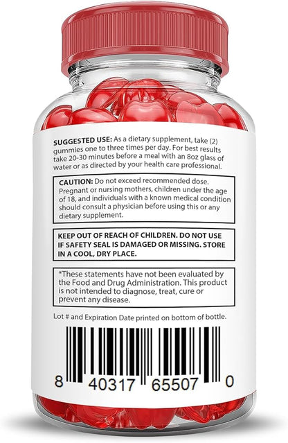 Justified Laboratories Trim Tummy Keto ACV Gummies Extreme 2000MG Trim Tummy Keto Gummies Apple Cider Vinegar Formulated with Pomegranate Beet Juice Powder B12 Vegan Non GMO 60 Gummys