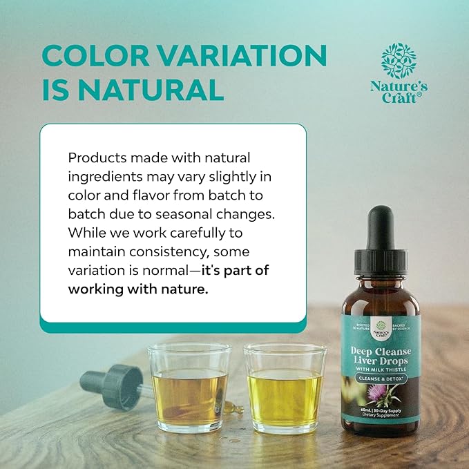 Deep Liver Cleanse, Detox & Repair with Milk Thistle Liquid Drops - Liver Detox Liquid Artichoke Extract with Dandelion Leaf, Ginger & Turmeric Curcumin for Immunity & Daily Cleanse - 2Fl OZ
