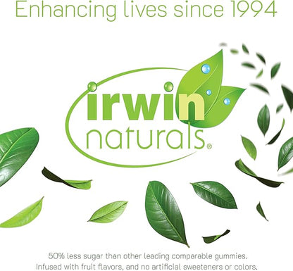 Irwin Naturals Gummies Milk Thistle Liver Detox v2, Daily Liver Health & Gentle Detox Support, Vegan, 30 Gummies