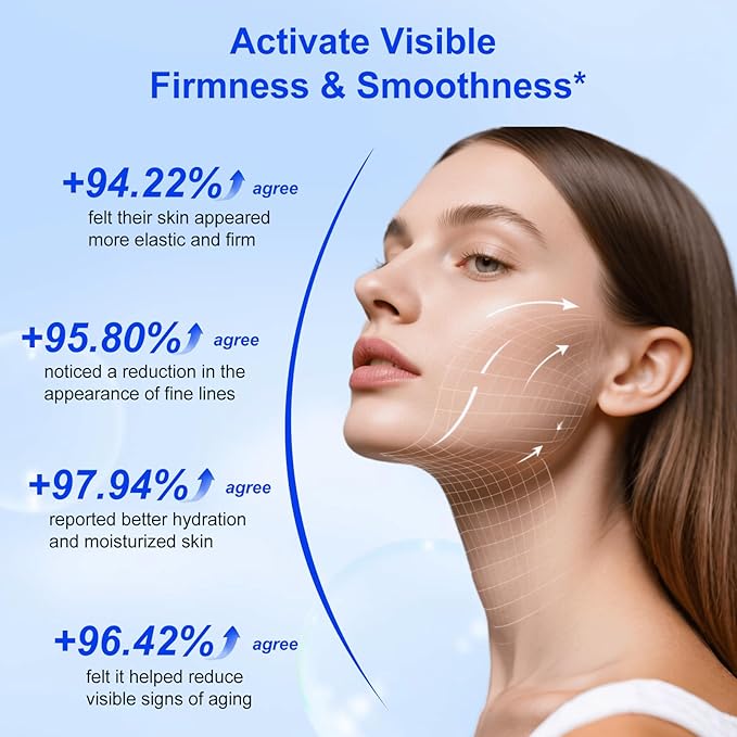 Pure Hyaluronic Acid Powder for Face & Joints, Dual Molecular Weight for Deep Hydration, Anti-Aging, DIY Serum Ingredient, Fragrance-Free, Vegan, 1 Scoop = 1 Bottle of Essence, 3.52 Oz