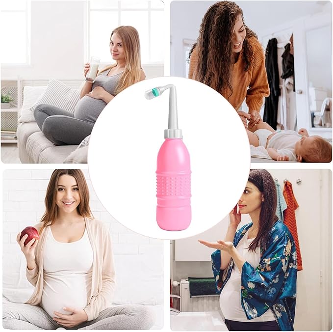 Vaginal Cleansing System - Women Douche Bottles, Reusable Vaginal Washing Container, Douche Cleansing System | Handheld Female Syringe Cleaner, Portable Vaginal Cleaner for Female Vaginal Washing