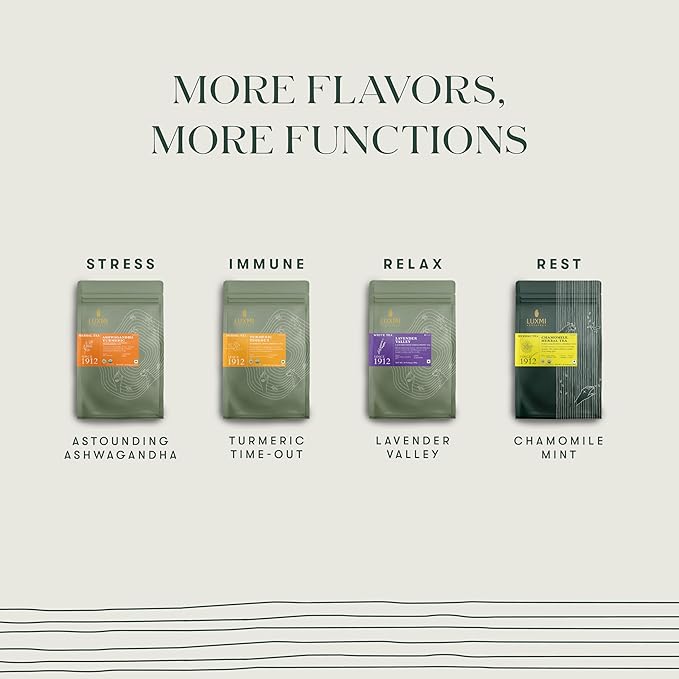 Luxmi Estates Butterfly Pea Flower Organic Blue Pea Flower Tea (50 Tea Bags) Caffeine Free Tea Bags