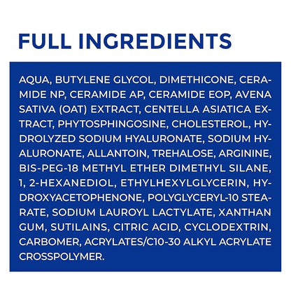 Intensive Repair Serum, 15%Hyaluronic Acid for Sensitive Skin Anti Aging Ultra Hydrating Serum for Face Calming Barrier Repair Redness Relief with Ceramides Centella 30Vials Daily Travel Care