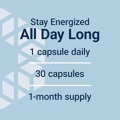 Life Extension EnergyGain, French Oak Extract, Combat General Fatigue & Maintain Energy Levels, Non-GMO, Gluten-Free, Vegetarian, 30 Capsules