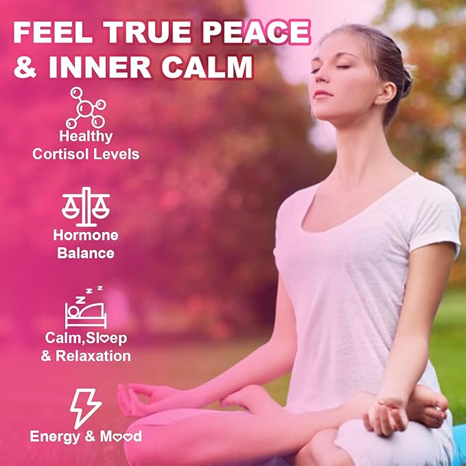 Cortisol Supplements for Women & Men, 13 in 1 Cortisol Detox, Cortisol Manager Reducer with Ashwagandha, Magnesium, L-Theanine, Cortisol Balance Gummies-Hormone Balance, Focus, Calm, zzZ, 120 Cts