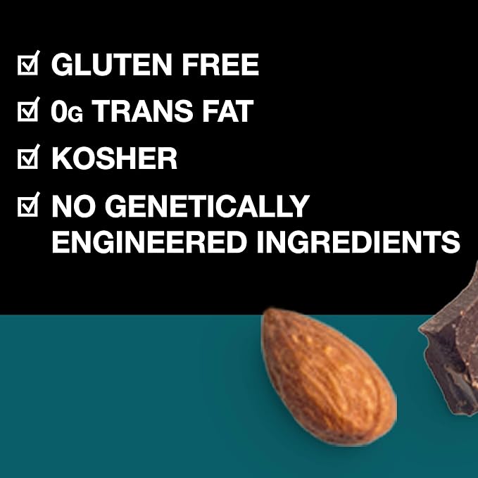 KIND Nut Bars, Dark Chocolate Nuts and Sea Salt, Healthy Snacks, Gluten Free, Low Sugar, 6g Protein, (Pack of 24)