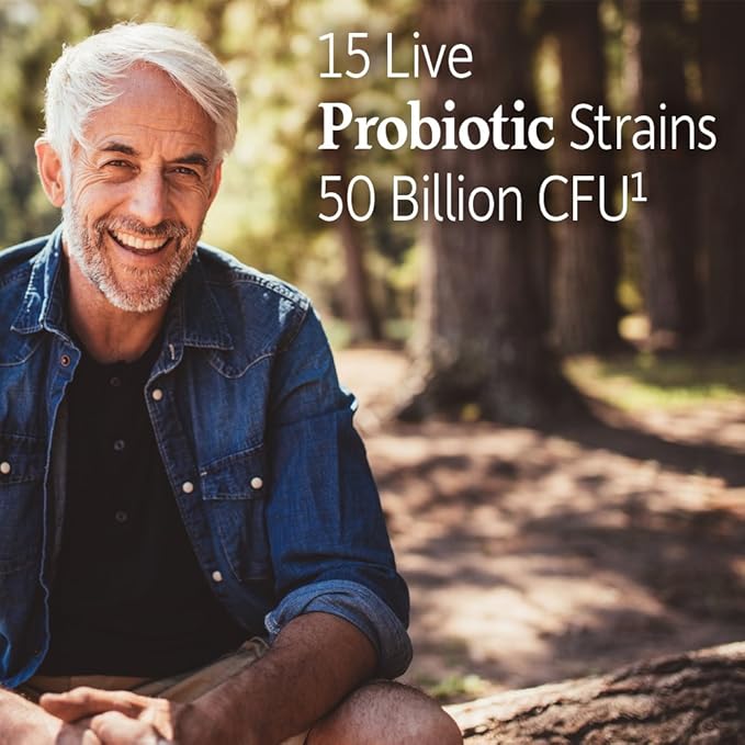 Garden of Life Dr. Formulated Probiotics Prostate+ - Acidophilus and Probiotic Supports Healthy Prostate and Digestive Balance - Shelf Stable - Gluten, Dairy, and Soy-Free - 60 Vegetarian Capsules