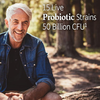 Garden of Life Dr. Formulated Probiotics Prostate+ - Acidophilus and Probiotic Supports Healthy Prostate and Digestive Balance - Shelf Stable - Gluten, Dairy, and Soy-Free - 60 Vegetarian Capsules