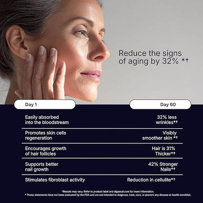 The Intelligent Health FORTIBONE®, FORTIGEL® & VERISOL®, Premium Bioactive Collagen Peptides Powder, Bone Support Functional Blend, Grass Fed Bovine Hydrolyzed Collagen, Unflavored, 30 Servings