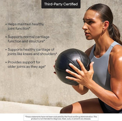 THORNE - Glucosamine & Chondroitin - Helps Maintain Healthy Joint Function & Mobility - Supports Normal Cartilage Formation* - Third-Party Certified - Gluten, Dairy & Soy-Free - 90 Capsules