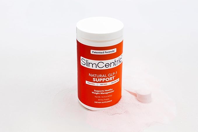 Natural GLP-1 Supplement Powder for Women and Men, Proven to Boost GLP1 Levels 5× Over Placebo, Supports Healthy Metabolism & Lean Muscle, Made in USA, Non-GMO, Cruelty-Free, 60 Servings