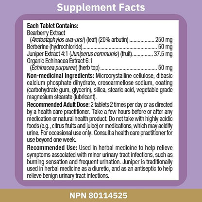 Bioclinic Naturals Urinary-Pro 60 Tablets