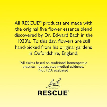 RESCUE Bach Sleep PASTILLES, Black Currant Flavor, No Melatonin Lozenges, Homeopathic, Flower Essences, 6 Pack