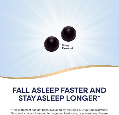 Nature’s Way Sleep Well Melatonin and Magnesium Gummies, Sleep Support for Adults*, with Ashwagandha, Berry Flavored, 90 Gummies