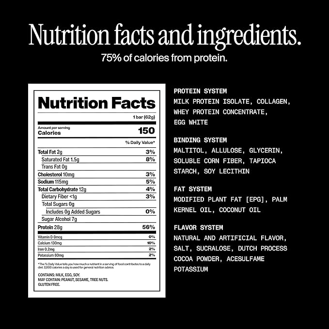 David Protein Bar, Cake Batter, 24 Protein Bars | 28g of Protein | 150 Calories | 0g of Sugar - High Protein, Low Carb, Gluten Free Protein Bar, Pack of 24