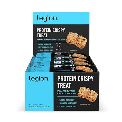 Legion Protein Rice Crispy (Peanut Butter Chocolate Chip)