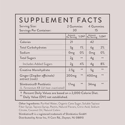 Arrae Tone Gummies – Creatine Monohydrate for Women – Support Lean Muscle, Strength & Recovery – Mixed Berry Flavor – 60 Count